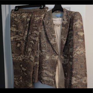 Pant suit pants 14 jacket 12 under blouse M